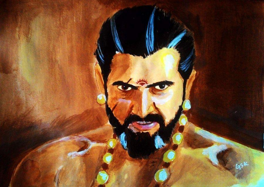 Beautiful Imaginary Fans Artworks of Baahubali Movie