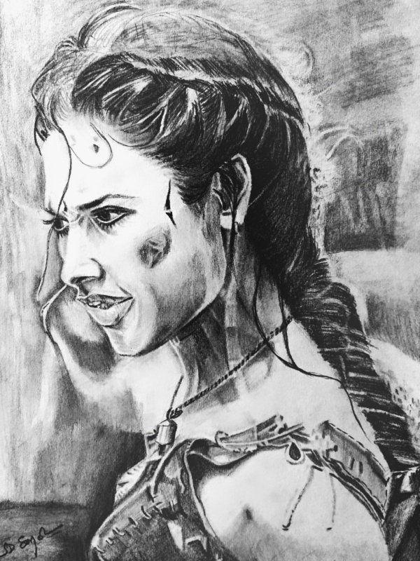 Beautiful Imaginary Fans Artworks of Baahubali Movie