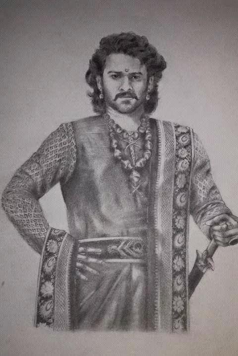 Beautiful Imaginary Fans Artworks of Baahubali Movie