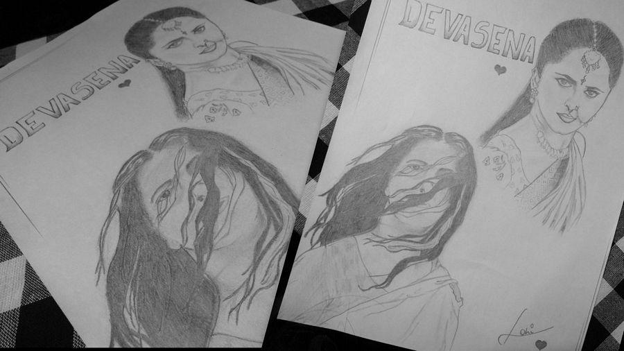 Beautiful Imaginary Fans Artworks of Baahubali Movie