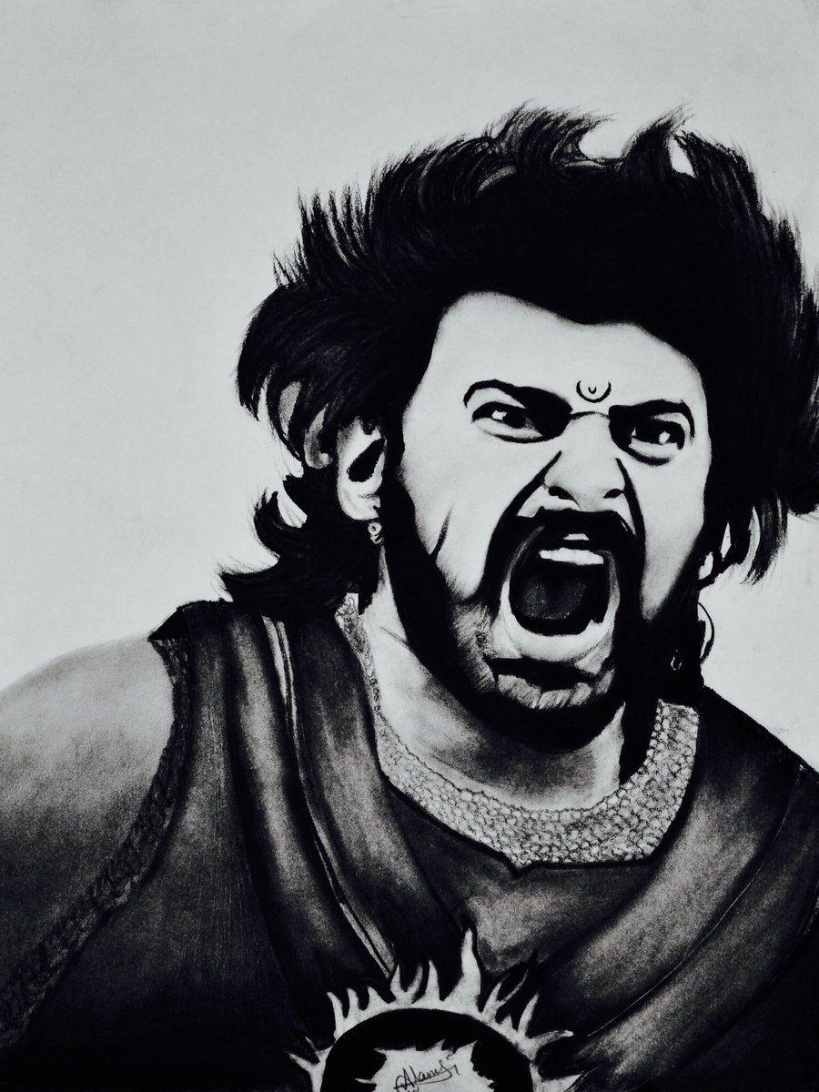 Beautiful Imaginary Fans Artworks of Baahubali Movie