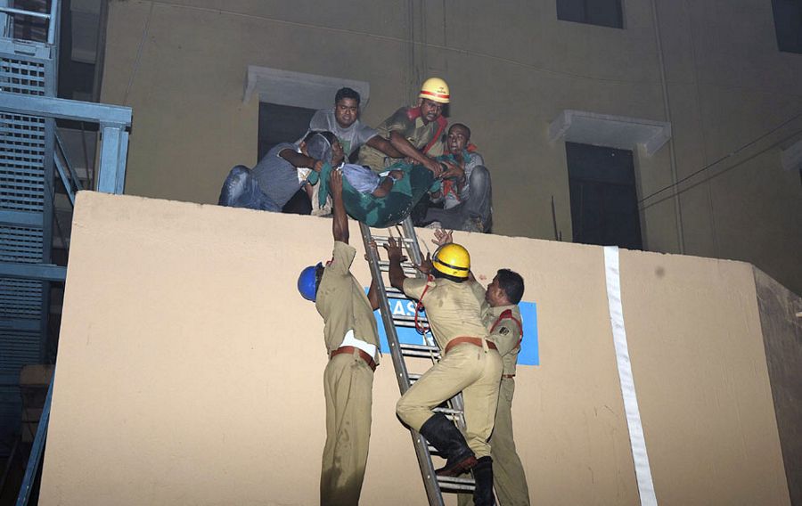 Bhubaneswar Hospital Fire Exclusive Photos