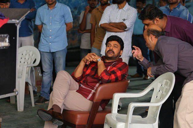 Boss latest Pics from Khaidi No 150 sets