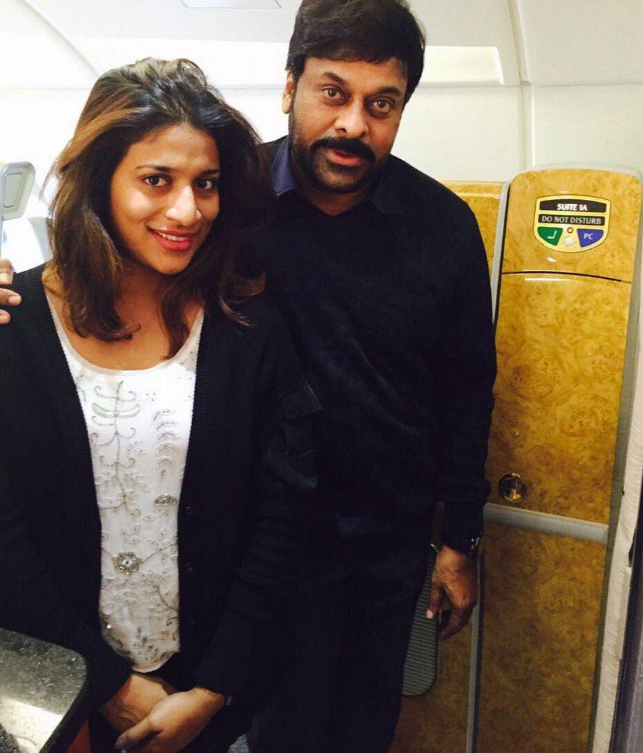 Chiranjeevi & Team fly to Europe for 2 Song Shoot