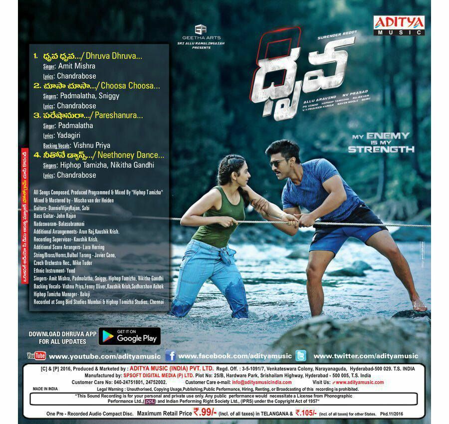 Dhruva Movie New Wallpapers