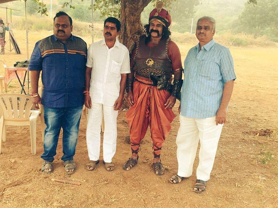 Exclusive Stills from the sets of Gautamiputra Satakarni