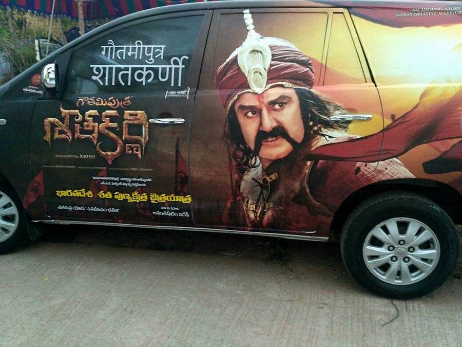 Exclusive Stills from the sets of Gautamiputra Satakarni