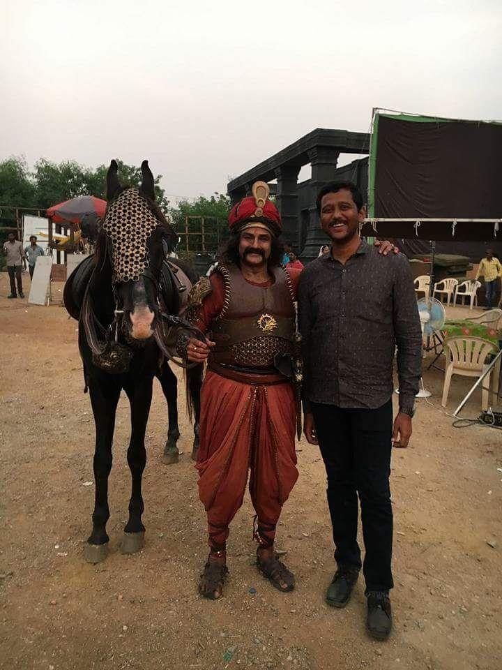 Exclusive Stills from the sets of Gautamiputra Satakarni
