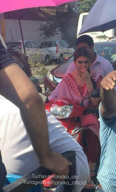Gopichand & Hansika New Movie Working Stills Leaked