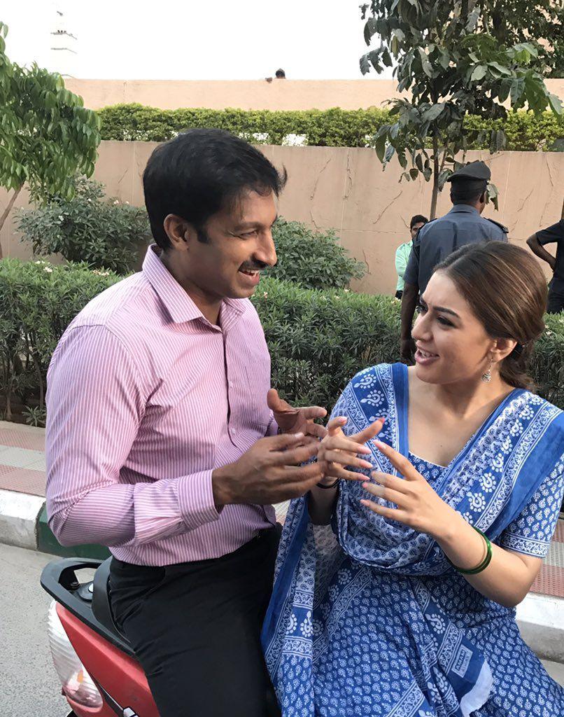 Gopichand & Hansika Upcoming Movie Stills