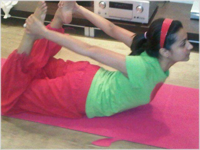 Indian Celebs Performing Yoga Photos