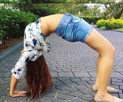 Indian Celebs Performing Yoga Photos