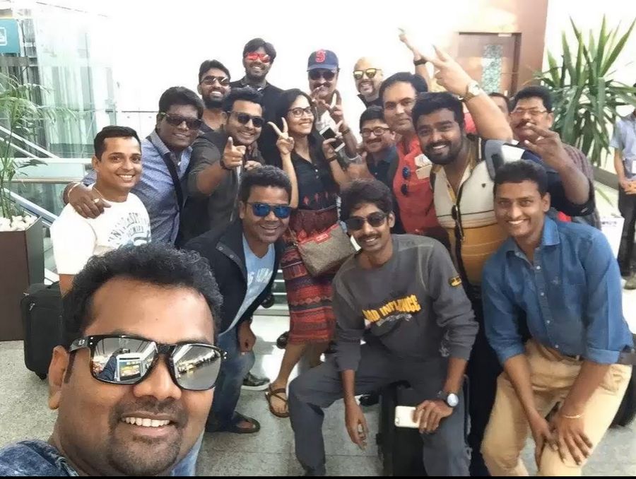 Jabardasth Team in Goa Trip Photos