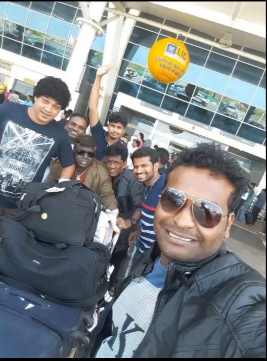 Jabardasth Team in Goa Trip Photos