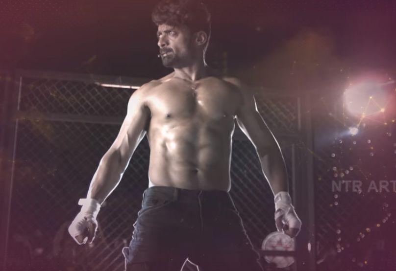 Kalyan Ram Six Pack Workout in GYM Photos
