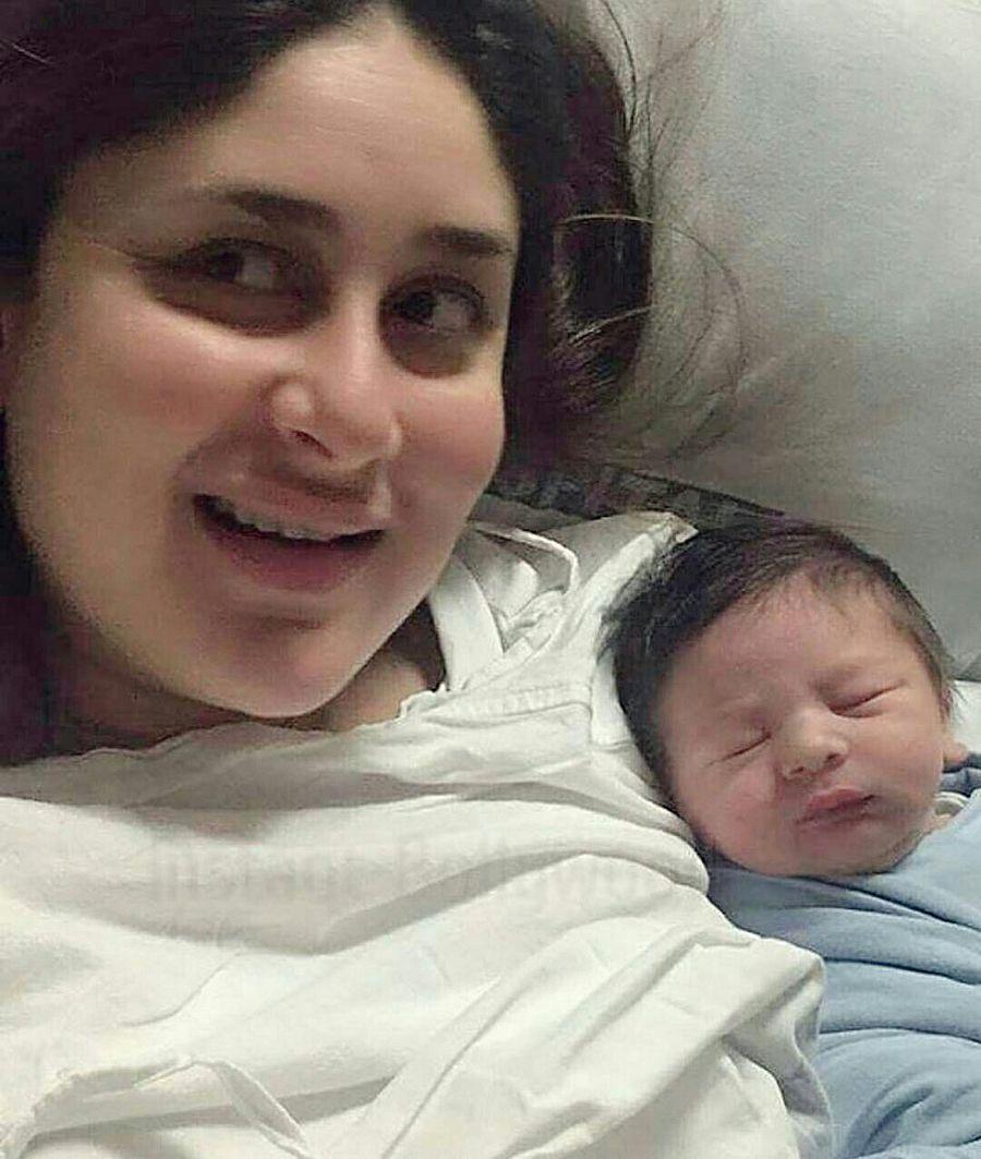 Kareena Kapoor With the newborn Baby Photos goes Viral