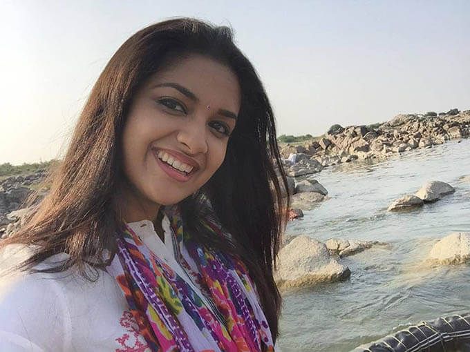 Keerthy Suresh Unseen Rare Photo Stills