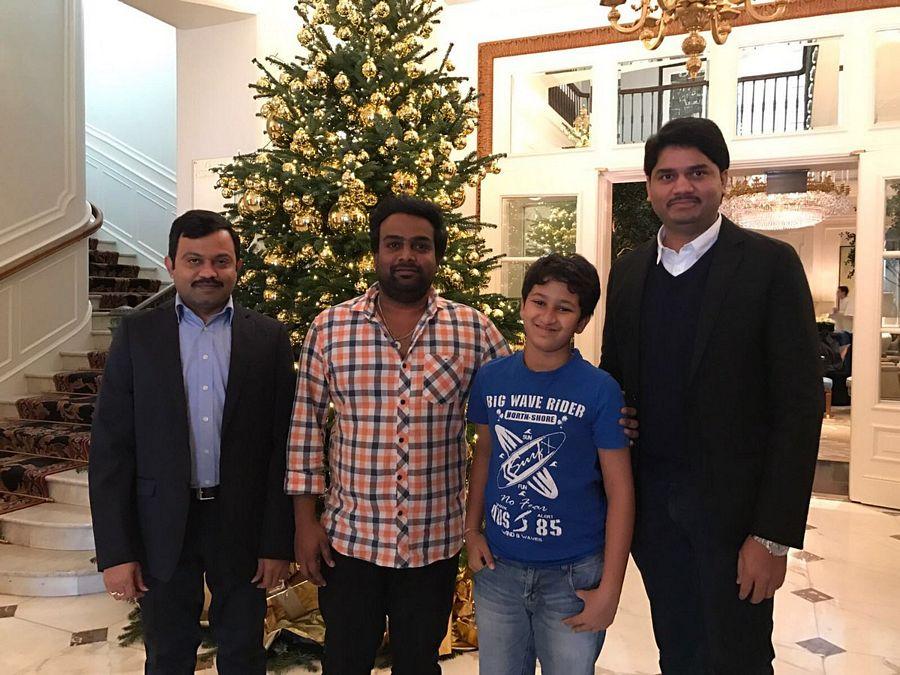 Mahesh Babu Family Christmas Celebrations Photos