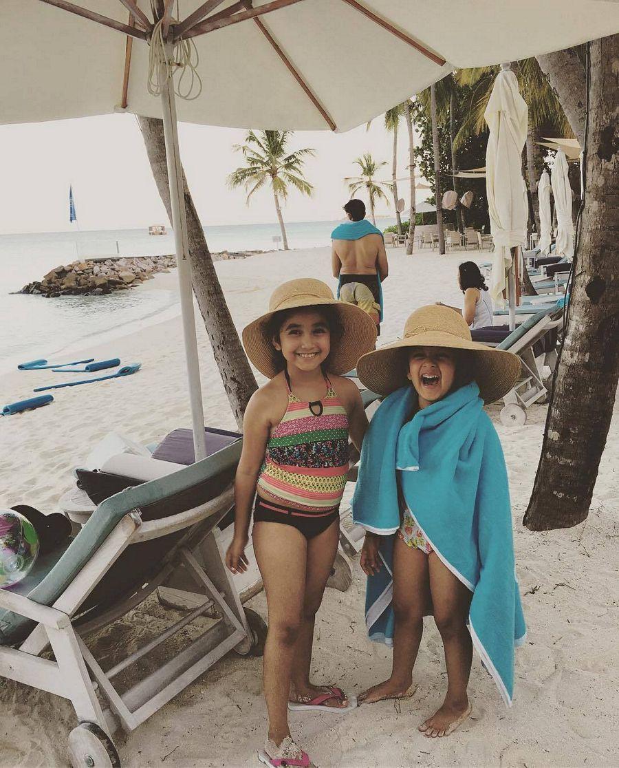 Mahesh Babu's kids enjoy their holidays Photos