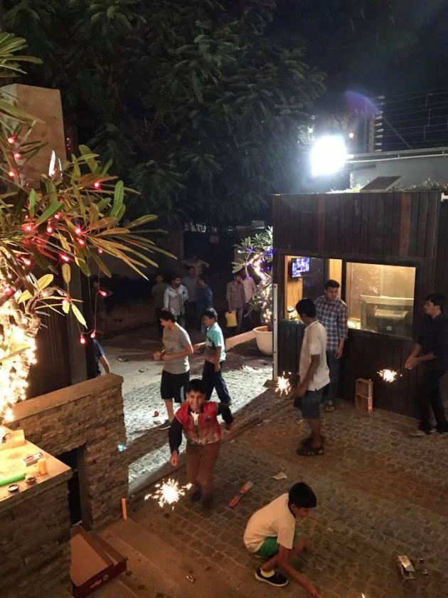 Mahesh Family Diwali Celebrations Photos