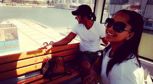 Meghna Naidu Enjoying Holiday Pictures with her Boyfriend