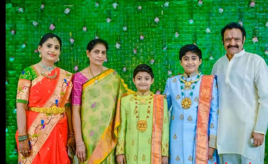 Nandamuri Taraka Rama Rao and Sai Soumitra Prabhakar Dhoti Function Photos