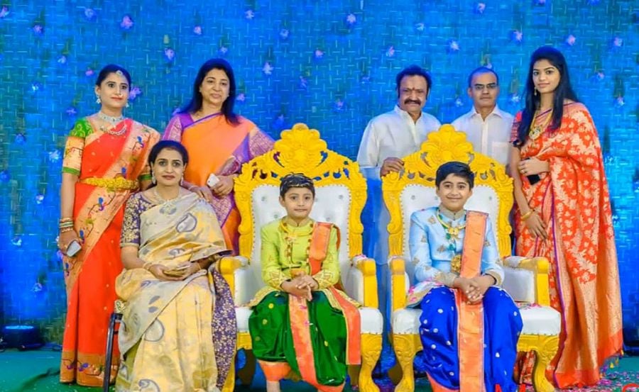 Nandamuri Taraka Rama Rao and Sai Soumitra Prabhakar Dhoti Function Photos