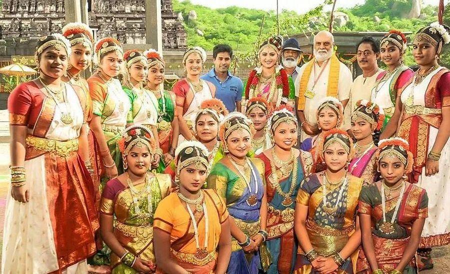 Om Namo Venkatesaya Movie Set Locations Photos