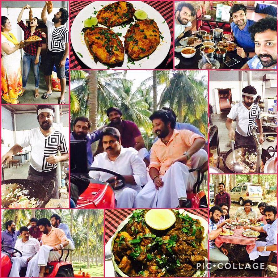 Pawan Kalyan Launch Session On Katamarayudu Location In Pollachi