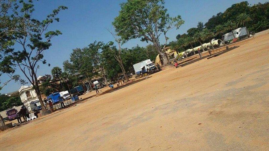 Pawan Kalyan's on the Sets of Katamarayudu Movie