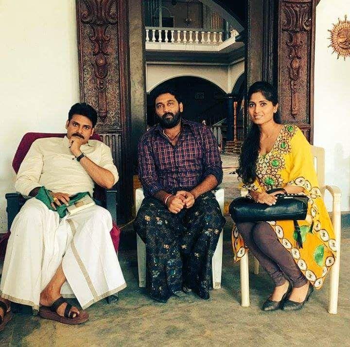 Pawan Kalyan's on the Sets of Katamarayudu Movie