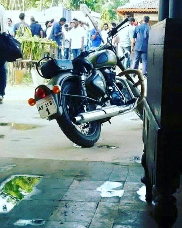 Pawan Kalyan's on the Sets of Katamarayudu Movie
