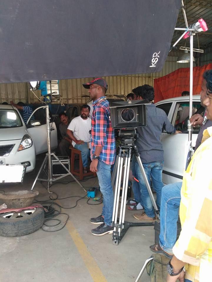 Pawan Kalyan's on the Sets of Katamarayudu Movie