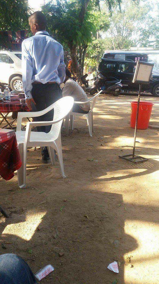 Pawan Kalyan's on the Sets of Katamarayudu Movie