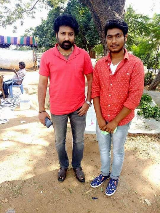 Power Star Pawan Kalyan on the sets Location of Katamarayudu Movie