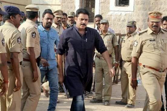 Power Star Pawan Kalyan on the sets Location of Katamarayudu Movie