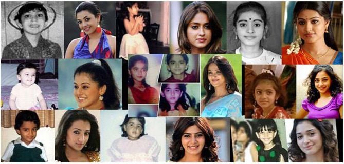 Rare Childhood Photos of Tollywood Actresses