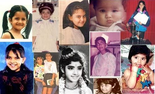 Rare Childhood Photos of Tollywood Actresses
