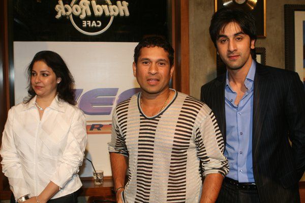 Sachin With Bollywood Stars