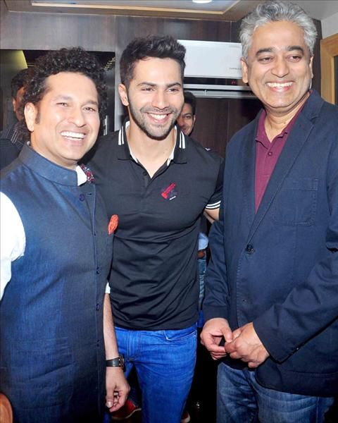 Sachin With Bollywood Stars