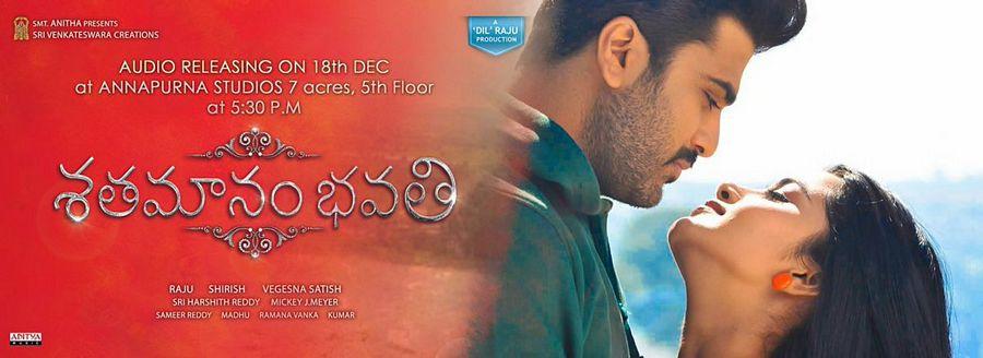 Sathamanam Bhavathi Movie New Posters