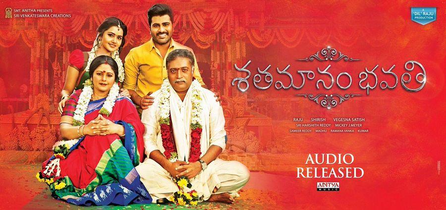 Sathamanam Bhavathi Movie New Posters