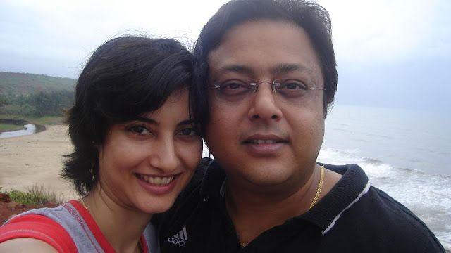 TV Actor Nitesh Pandey Wife Arpita Pandey Photos