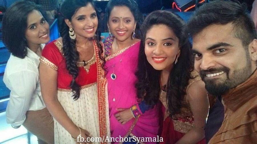 Telugu TV Anchor Shyamala Rare & UNseened Photos