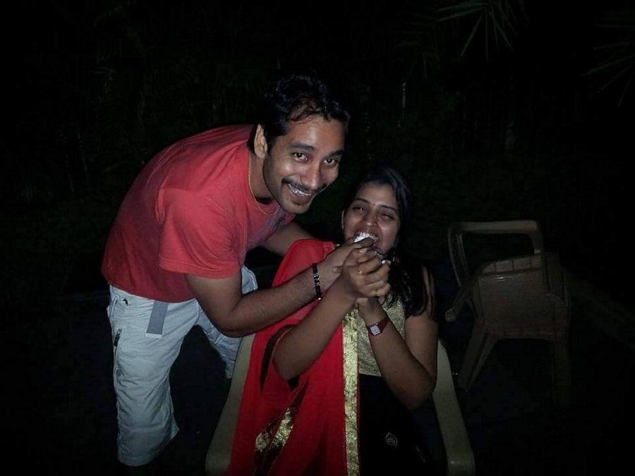 Telugu TV Anchor Shyamala Rare & UNseened Photos