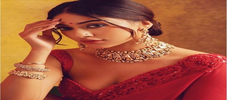 Anu Emmanuel Stuns in Viral Glamourous Saree Look.!