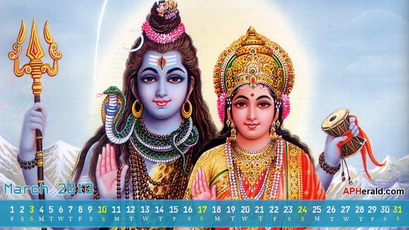2013 Calendars - Gods