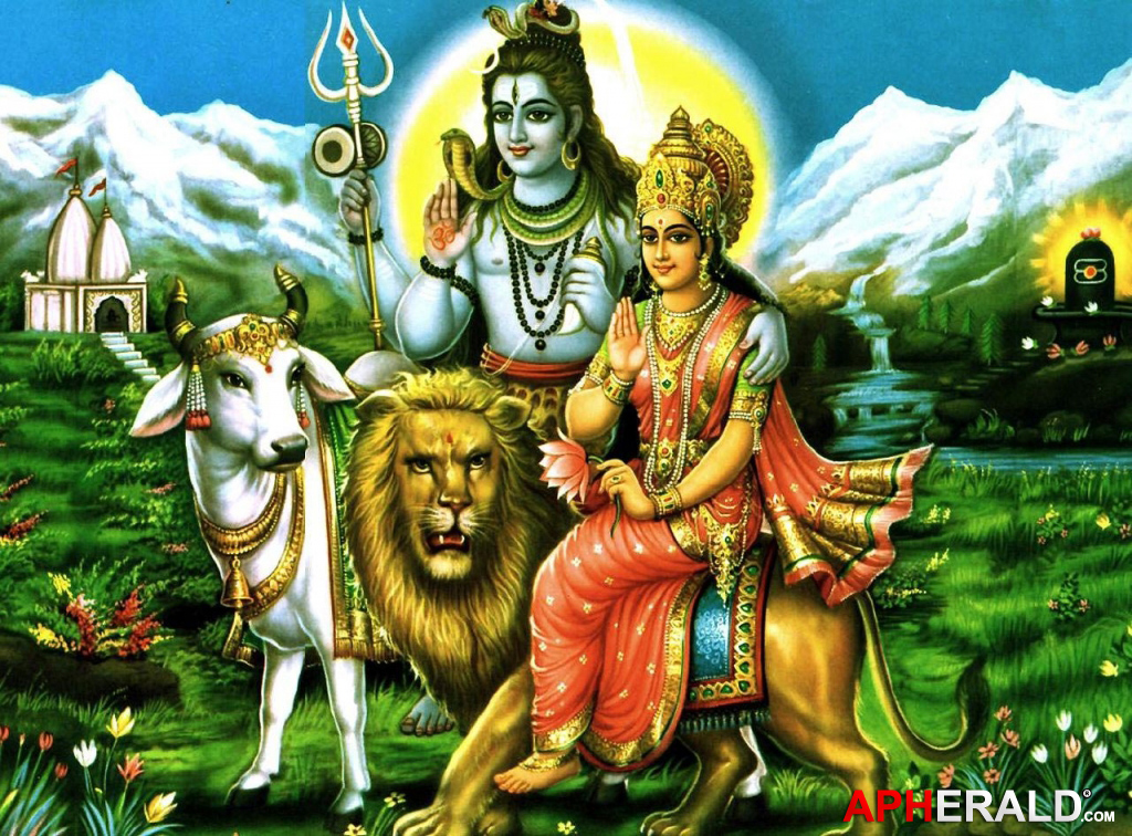 Shiva-Parvathi Wallpapers