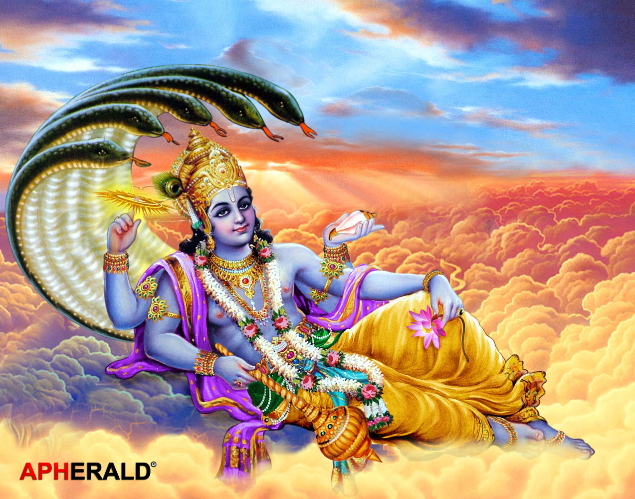 lord vishnu wallpapers