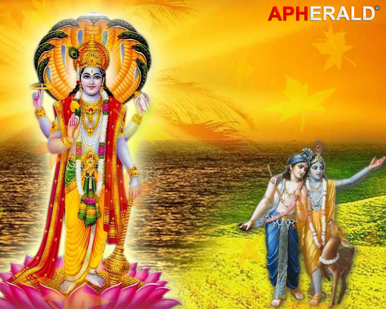 lord vishnu wallpapers
